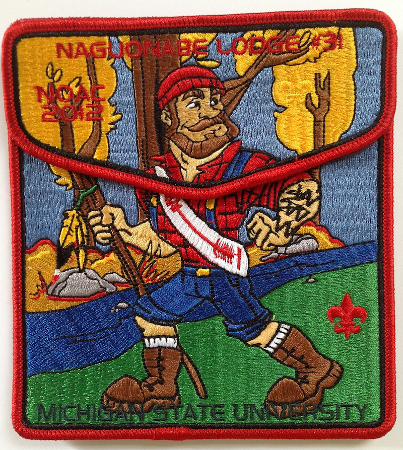 2012 Naguonabe Lodge NOAC patches